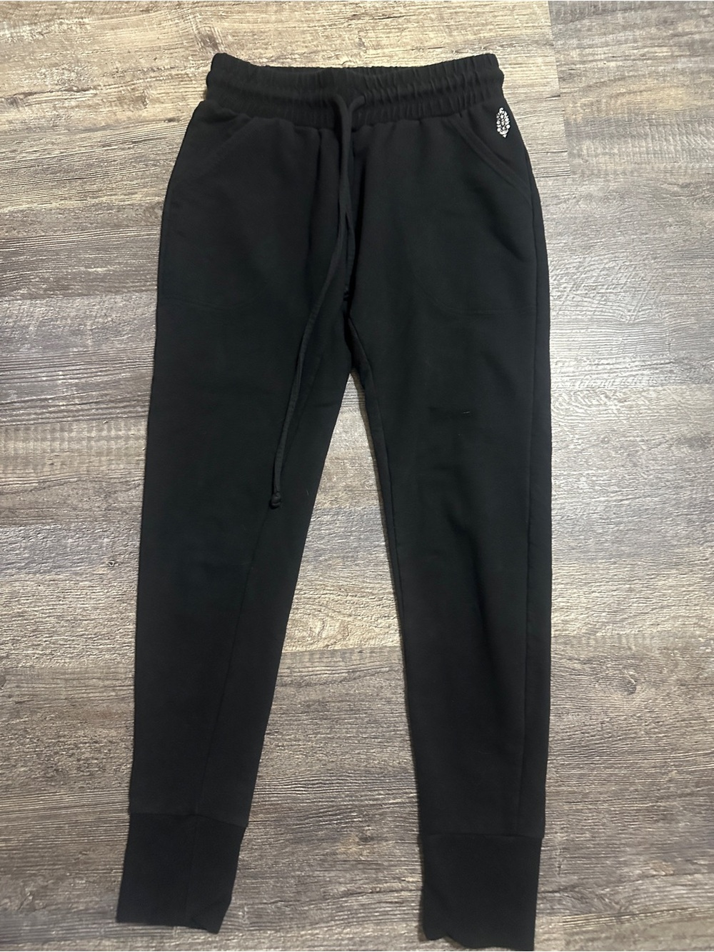 Free People Movement XS Black Sunny Skinny Sweatpants/Joggers